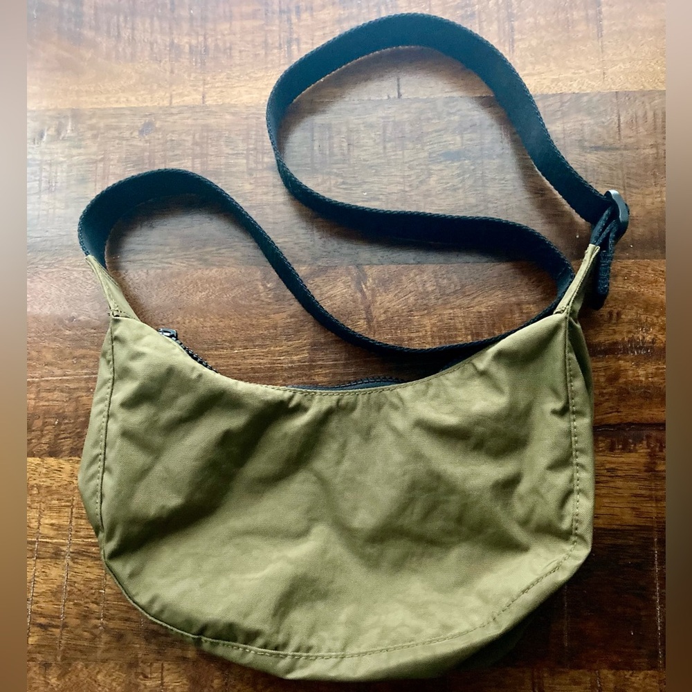 Small Nylon Crescent Bag